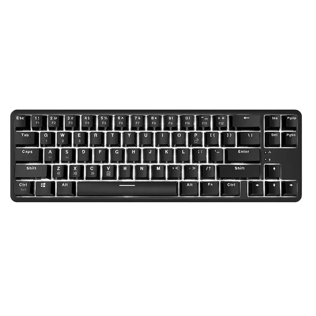 Игровая механическая клавиатура Ajazz K680T 68 клавиш беспроводная Bluetooth/тип c