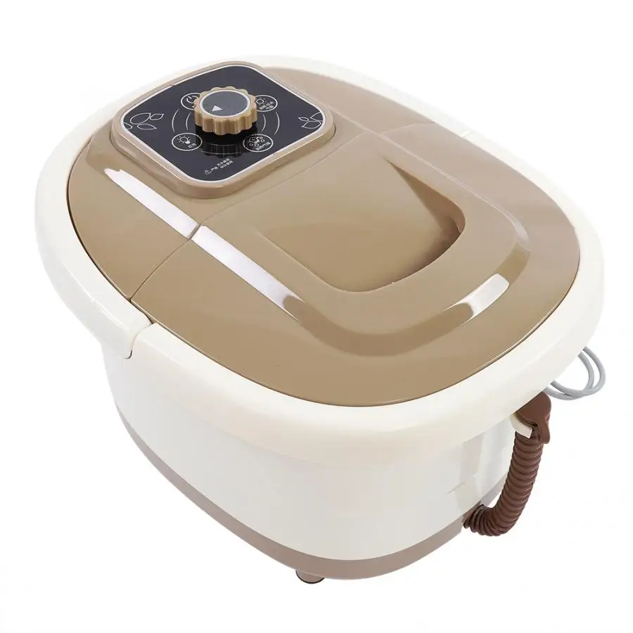 Портативная ванночка для душа малышей массажер спа ванны ног пузырьковый