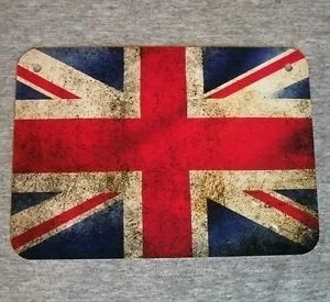 

decoration Vintage Style Metal Sign Union Ja Flag United Kingdom Royal Uk National British Territories