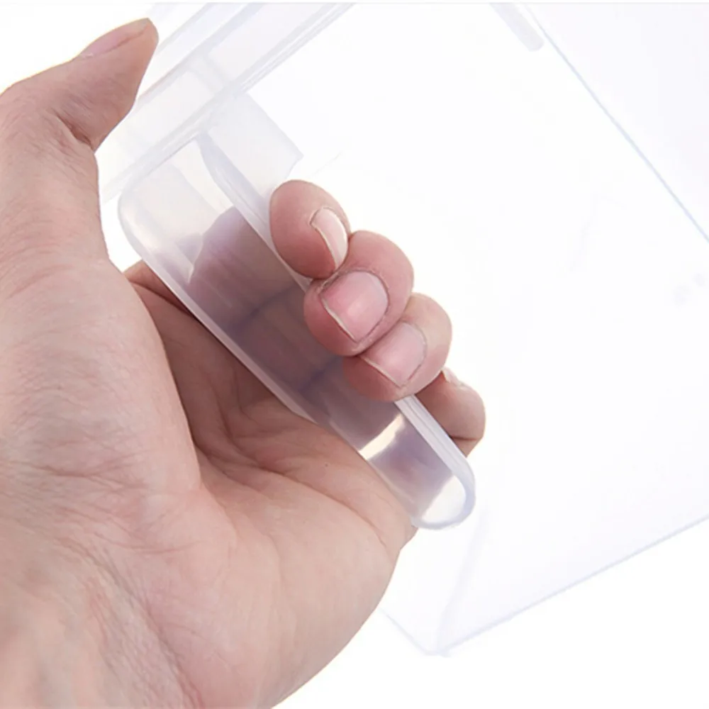 Kitchen Transparent Storage Box Sealed Jar Grains Beans Organizer Food Containers Refrigerator Boxes with Handle | Дом и сад