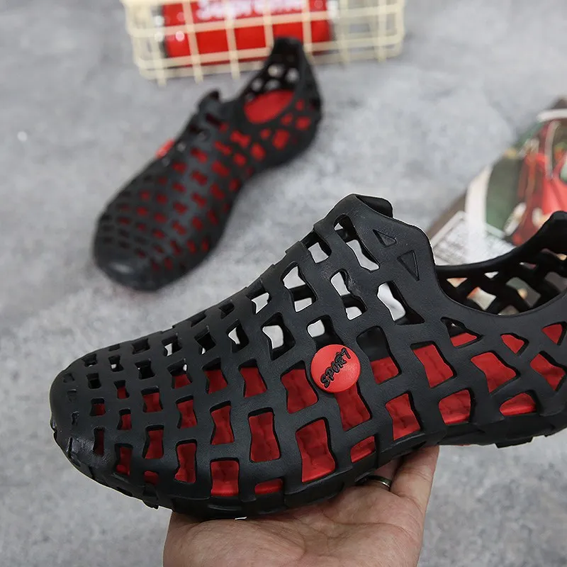 Новинка Оригинальные Вьетнамки для сада Водонепроницаемая обувь Женские летние