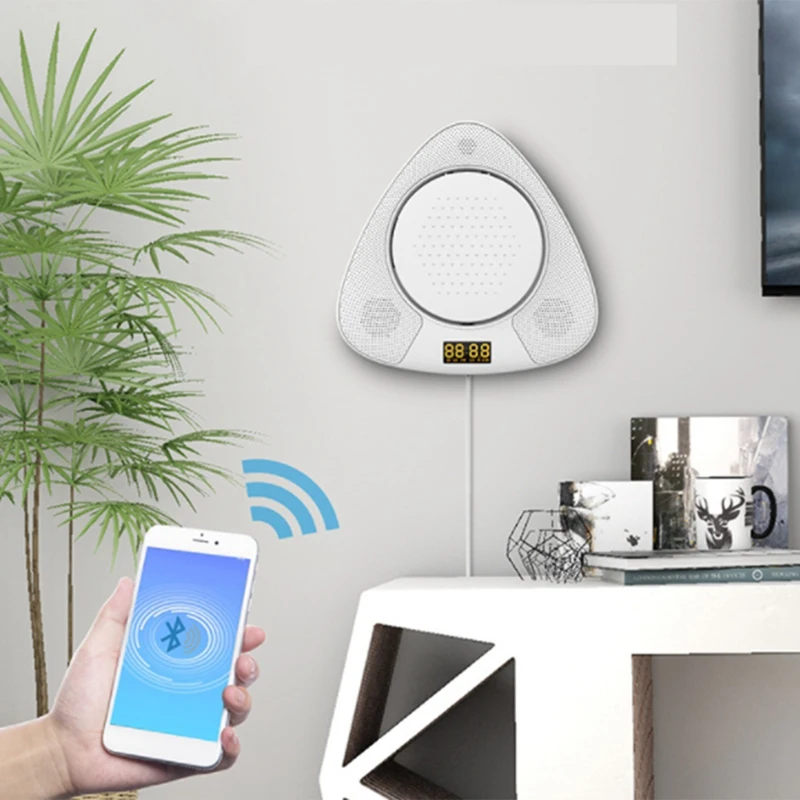 Беспроводной CD-проигрыватель портативный домашний настенный проигрыватель с