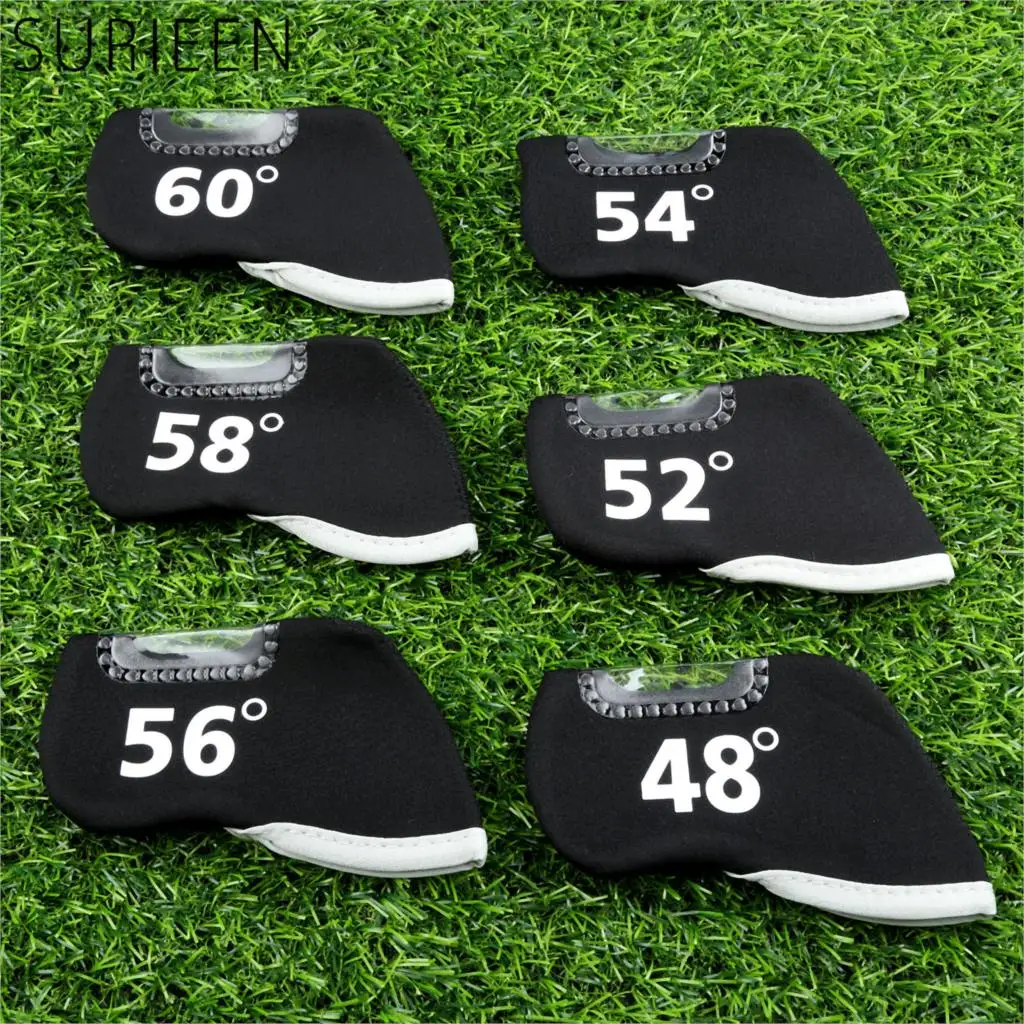 Металлические Чехлы для гольфа Неопреновые набор защитных чехлов клюшек