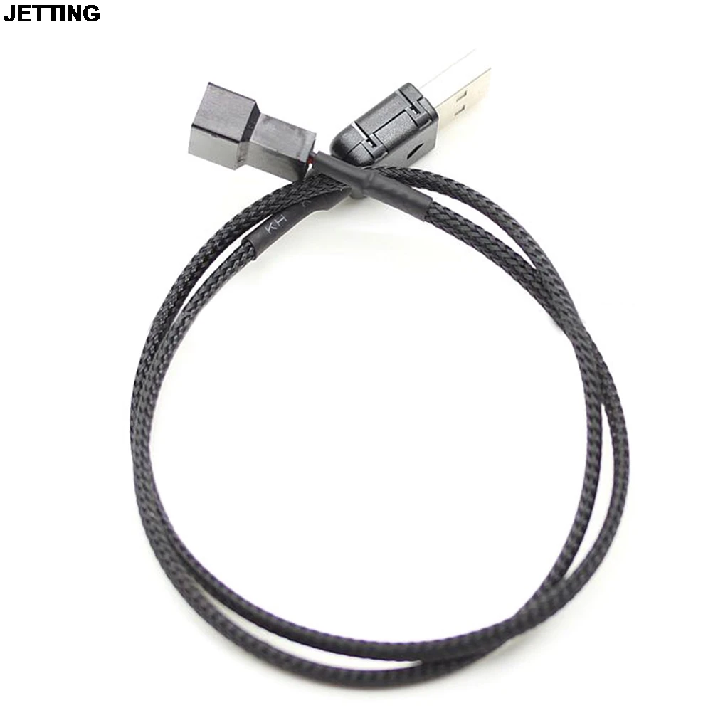 

Струйное 1 шт. кабель-переходник штыревое соединение USB A Вентилятор 3-контактный разъем 3pin/4-контактный 4pin Кабель-адаптер для 5V 50 см Прямая до...