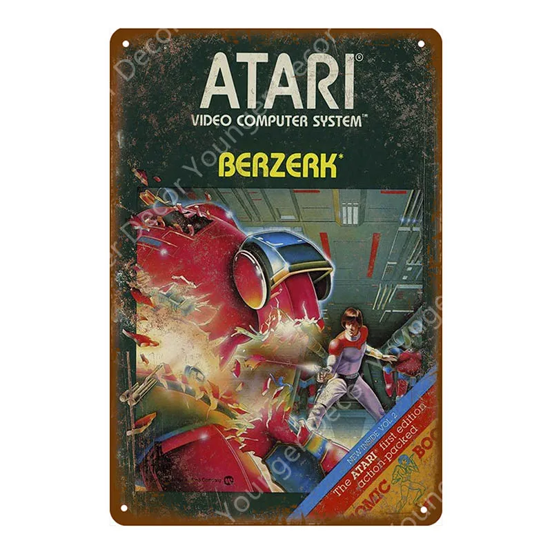 YD6336EI Классическая видео игра ET плакат игровой металлический оловянный знак для детской комнаты игровой центр домашний декор винтажная геймерская доска YI-099 - Цвет: YD6336EI