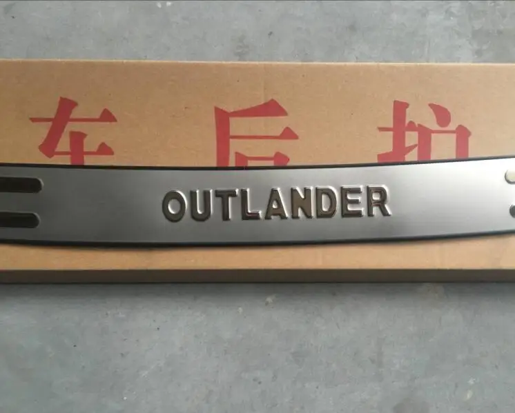 Высококачественная нержавеющая сталь заднего бампера протектор Подоконник для