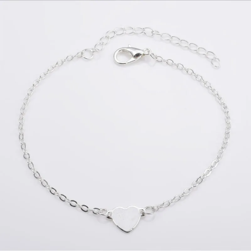 Delysia King European and American fashion simple sexy heart-shaped bracelet | Украшения и аксессуары