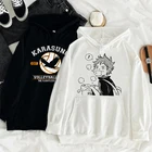 Японские толстовки с рисунком волейбола и Аниме Haikyuu, мужские забавные теплые толстовки унисекс с рисунком керасуно и высокой яркости на зиму