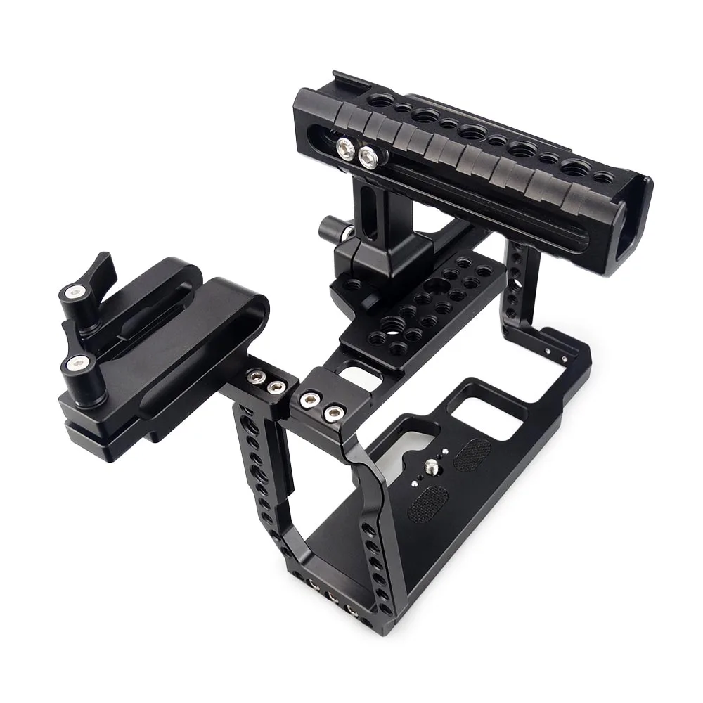 MAGICRIG портативная клетка для камеры с ручкой NATO + T5 SSD зажим карт Blackmagic Pocket Cinema Camera