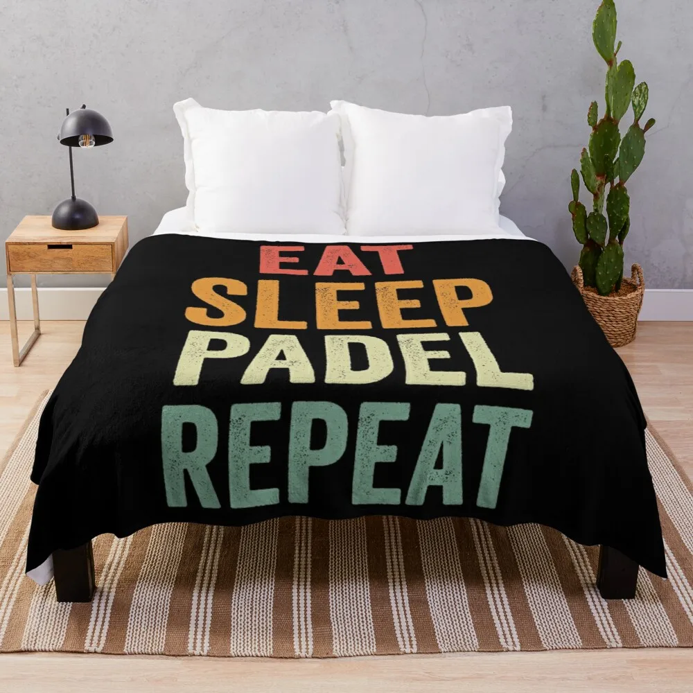

Eat Sleep Padel Repeat Funny Padel Player Gift Idea Vintage