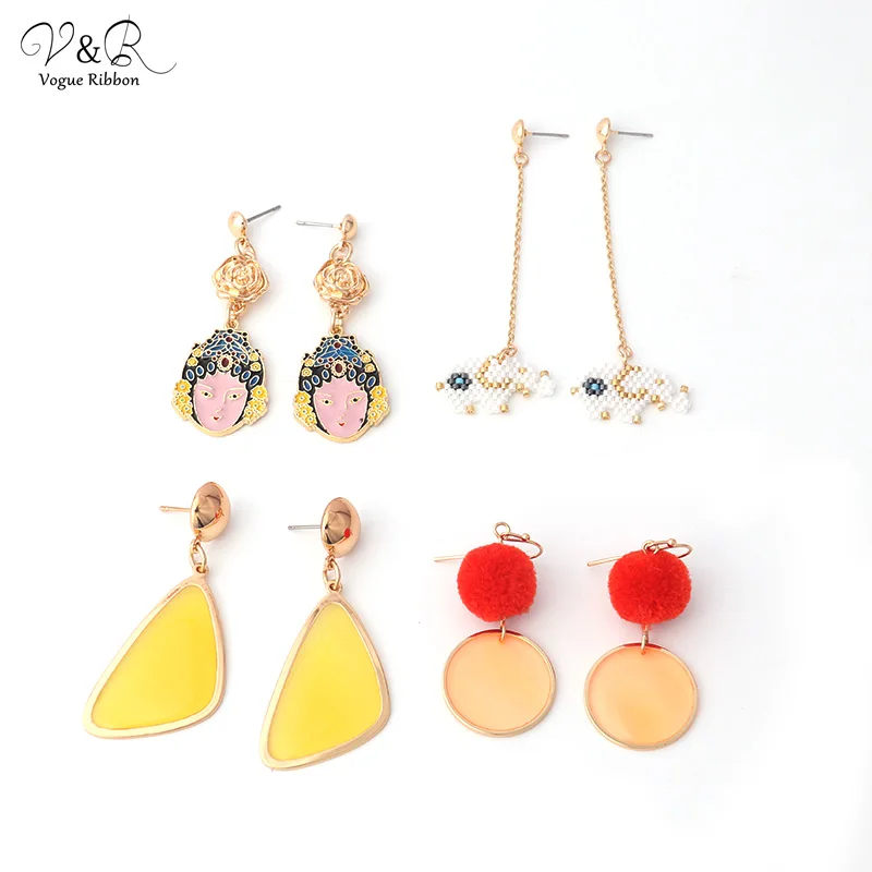 Сделай Сам ювелирные изделия ручной работы столб/крюк серьги набор с эпоксидным