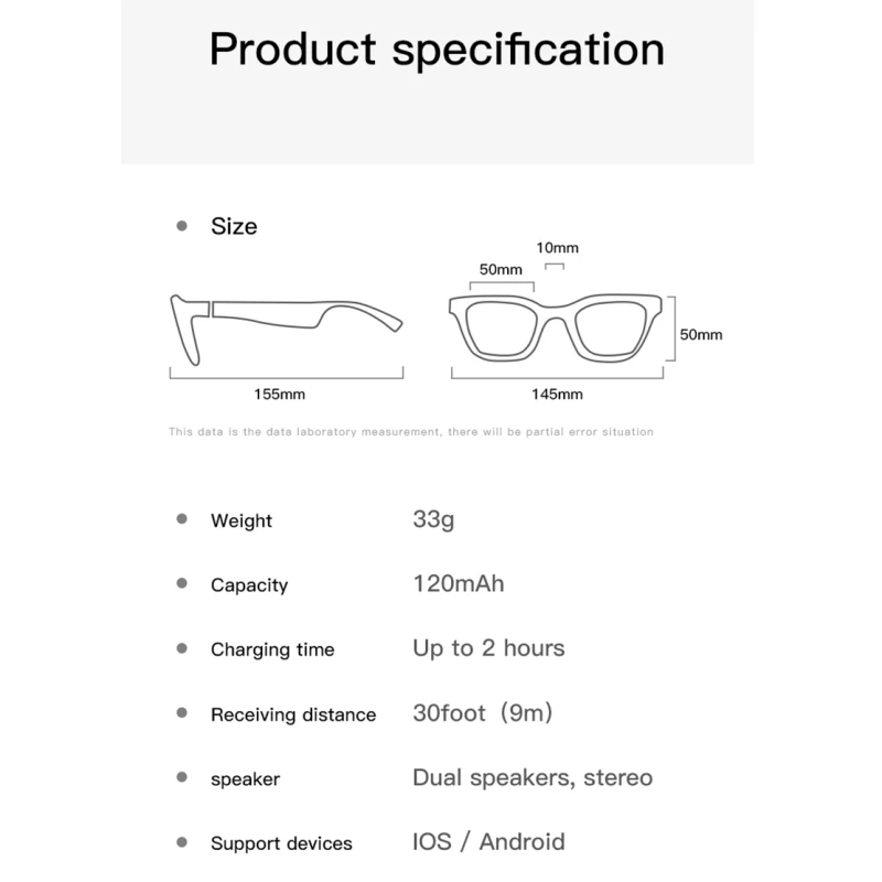 저렴한 E10 선글라스 스마트 오디오 BT5.0 무선 음악 헤드셋 UV 보호 안경 오디오 안경 핸즈프리 마이크 남성용