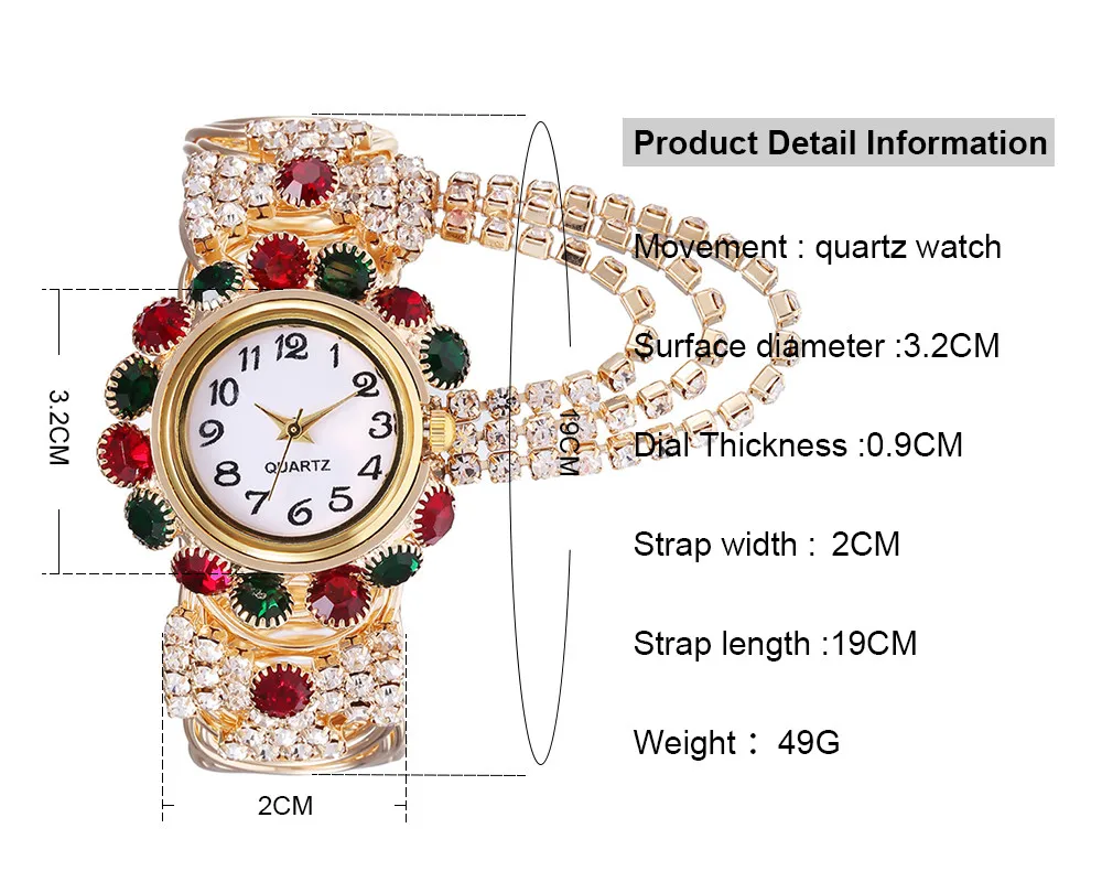 

2021 luxury women watch Khorasan Alloy Fashion Watch Creative Fringe Analog Quartz Bracelet Watch models Popular Trend Reloj