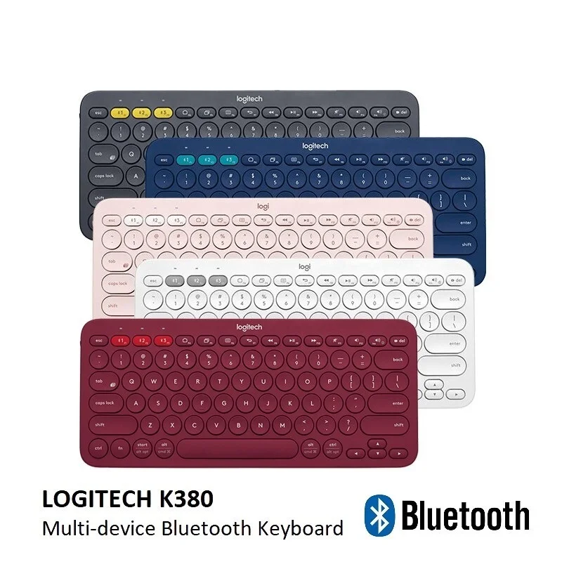 

K380 Wireless Multi-Device Keyboard, Bluetooth, for PC/Mac/Laptop/Smartphone/Tablet