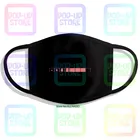 Моющийся дышащий многоразовый автомобиль в стиле ретро Kitt 2000 Knight Rider, хлопковая маска для губ