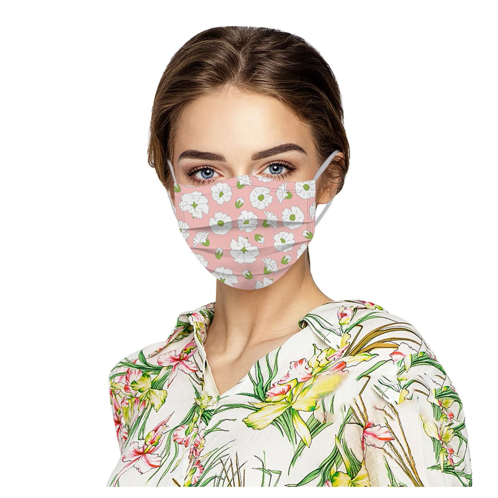 10-50 шт. одноразовая маска для косплея с принтом подсолнуха | Тематическая одежда и