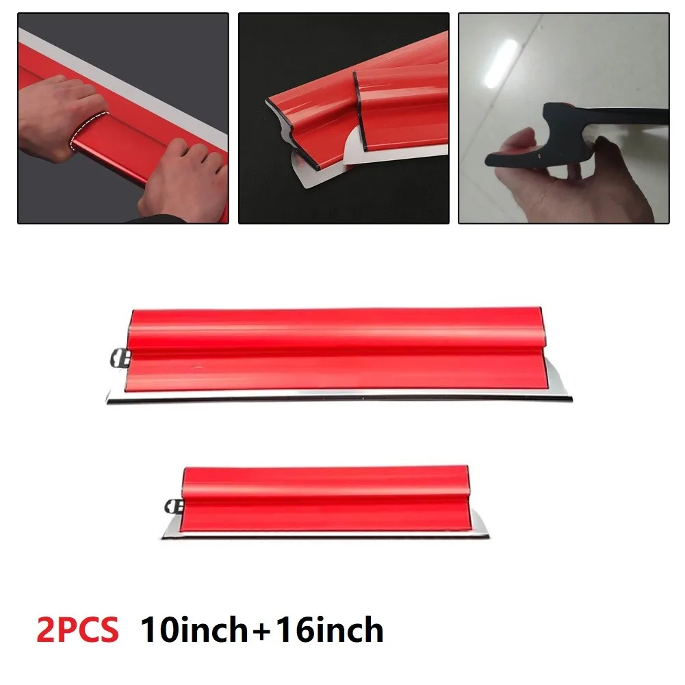 

10/16in Drywall Smoothing Tool Skimmer Blade Putty Wall Scraping Plastering Paint Spatulas Construction Woodworking Hand Tool