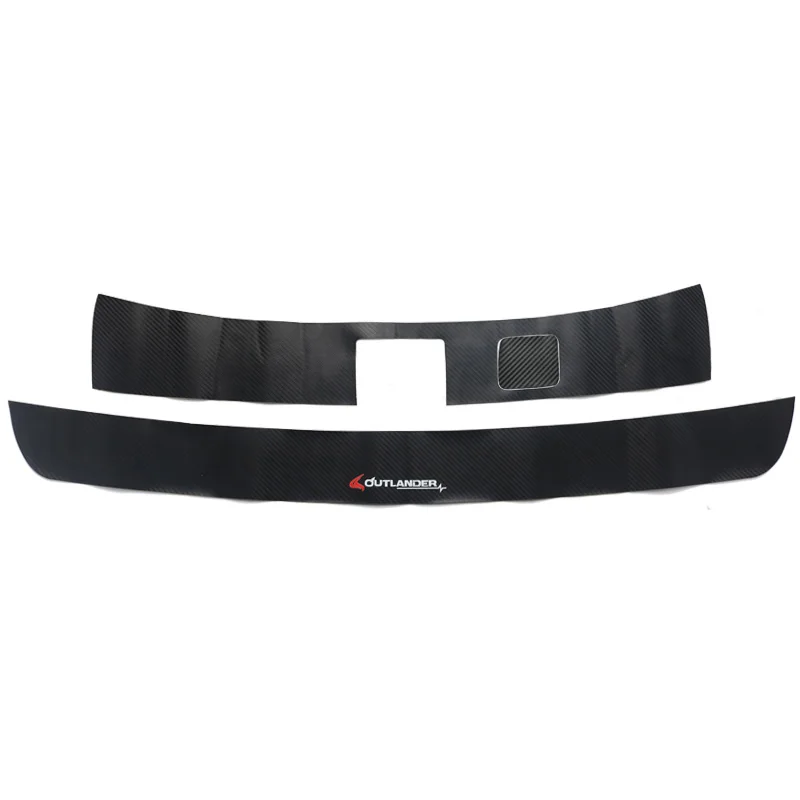 Высококачественная пороговая планка из искусственной кожи для Mitsubishi Outlander Samurai