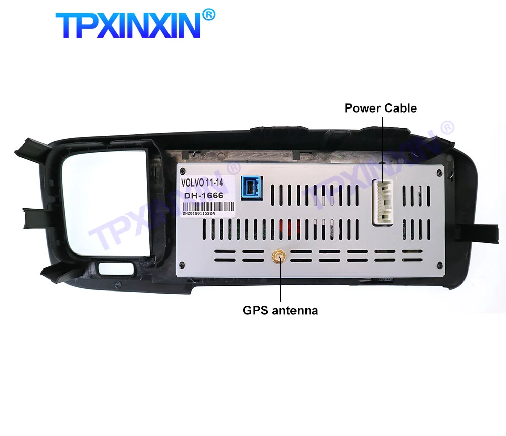 

For Volvo S60 V60 2011-2017 Android 10.0 4+64G Carplay DSP Multimedia Player Auto Stereo tape recorder Navigation GPS head unit