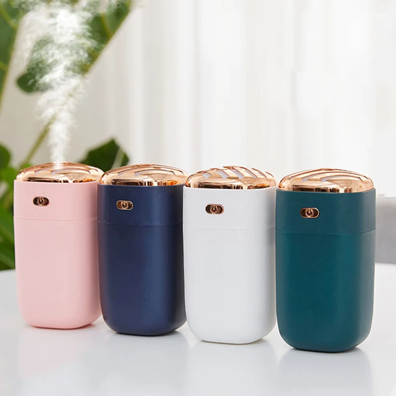 

280ml Mini Humidifier USB Ultrasonic Aroma Essential Oil Diffuser Air Humidificador Cool Mist Maker Sptayer With Night Light