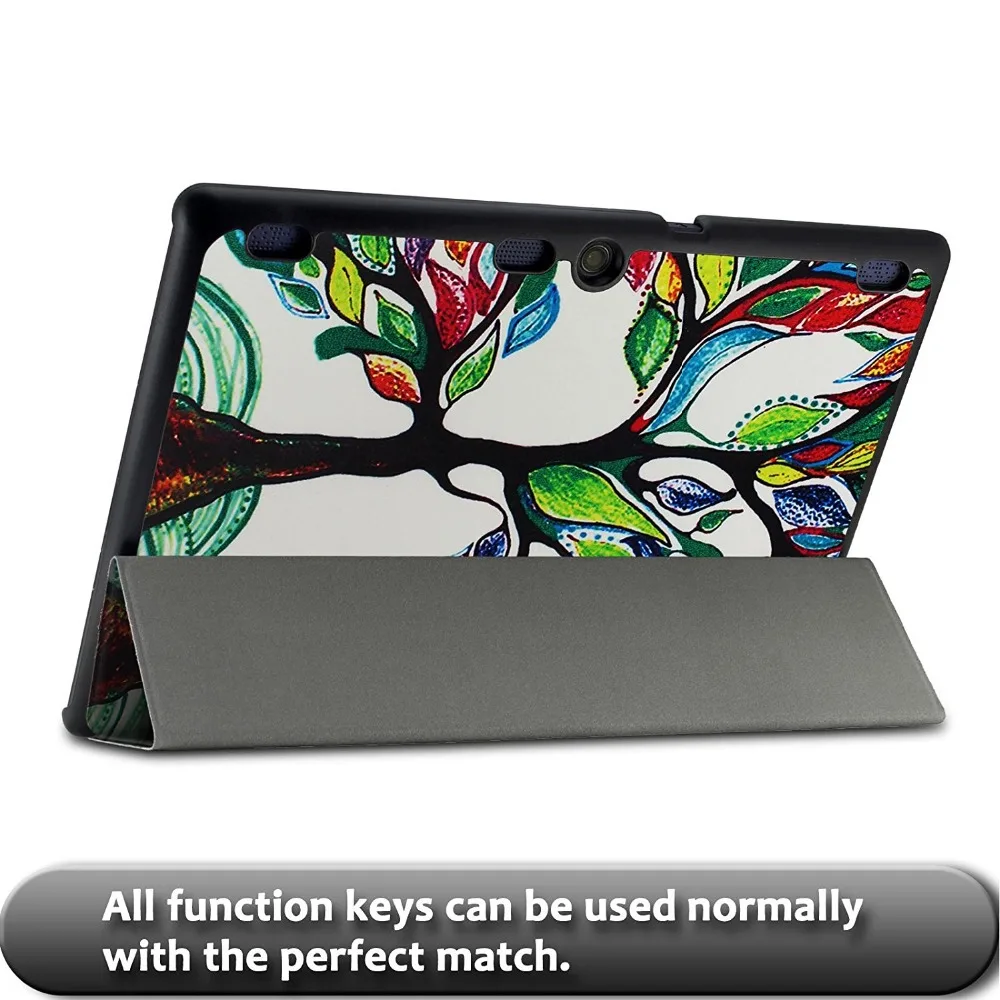 Tab 2 A10 70 чехол с цветным принтом кожаный для планшета Lenovo 30 X30F X30L планшеты 10 1