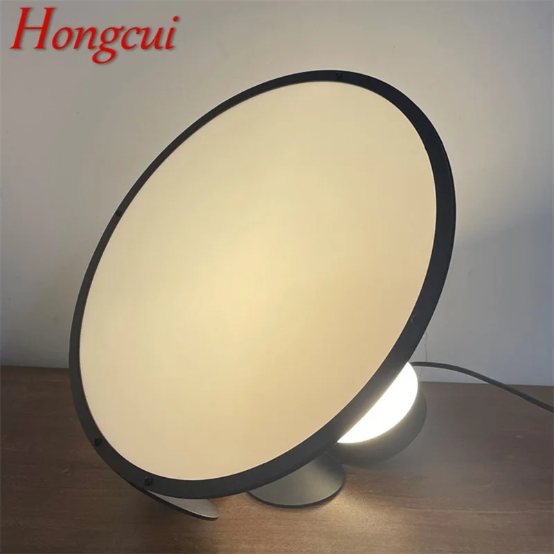 

Hongcui Contemporary Simple Table Lamp LED Desk Lighting for Home Bedroom Living Room Decoration