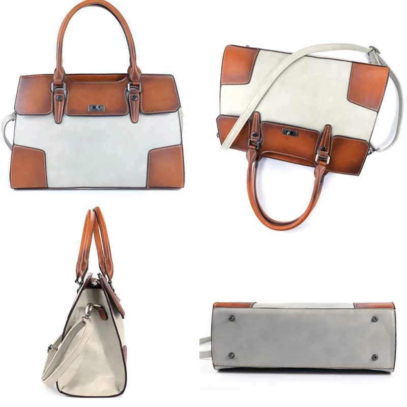 2021 Новая модная женская сумка из мягкой кожи сумки большой емкости