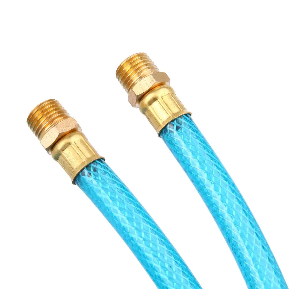 

Yonntech 100ft Air Compressor Rubber Air Hose Air Line Tube 1/4" Connector 30M