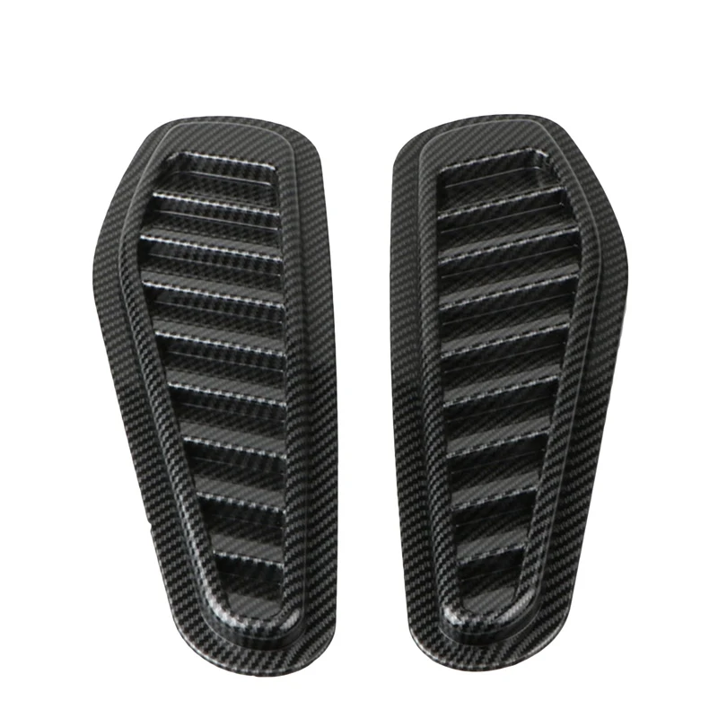 2 шт./компл. Автомобильный Черный ABS спортивный гоночный воздушный симулятор