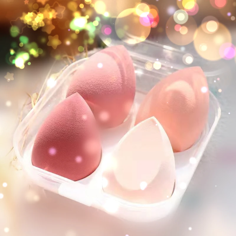 4 вида цветов губка для красивого блендера с футляром набор инструментов