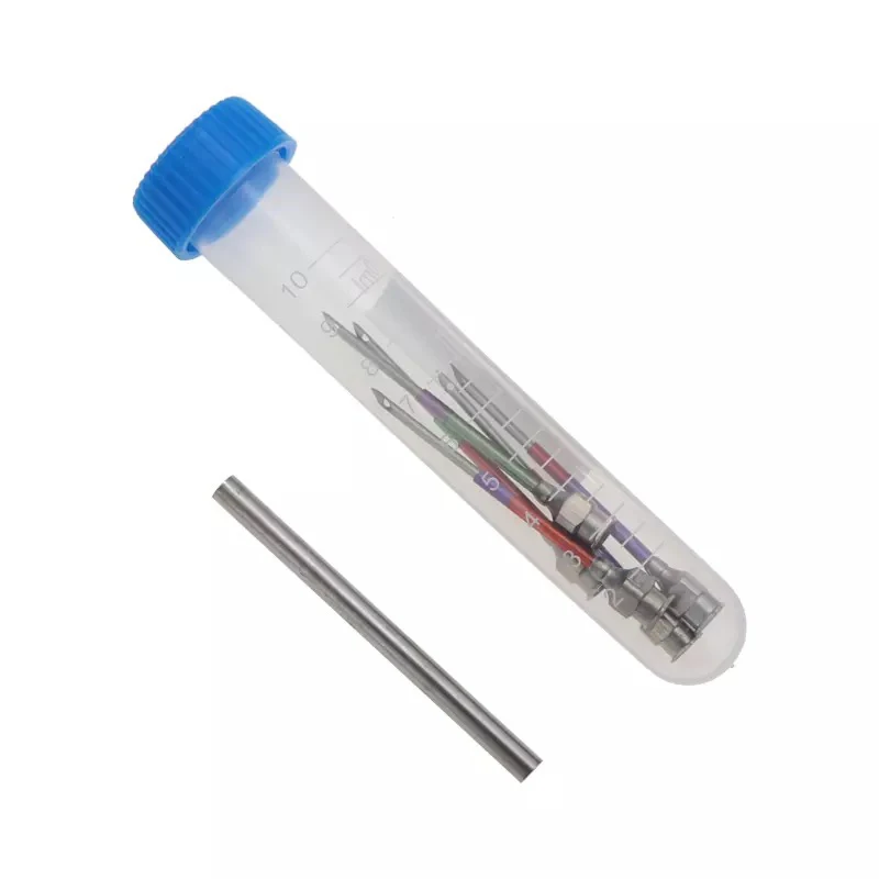 5 шт. вышивка прошитая игла и 1 большой глаз бисер иглы инструменты для вышивки