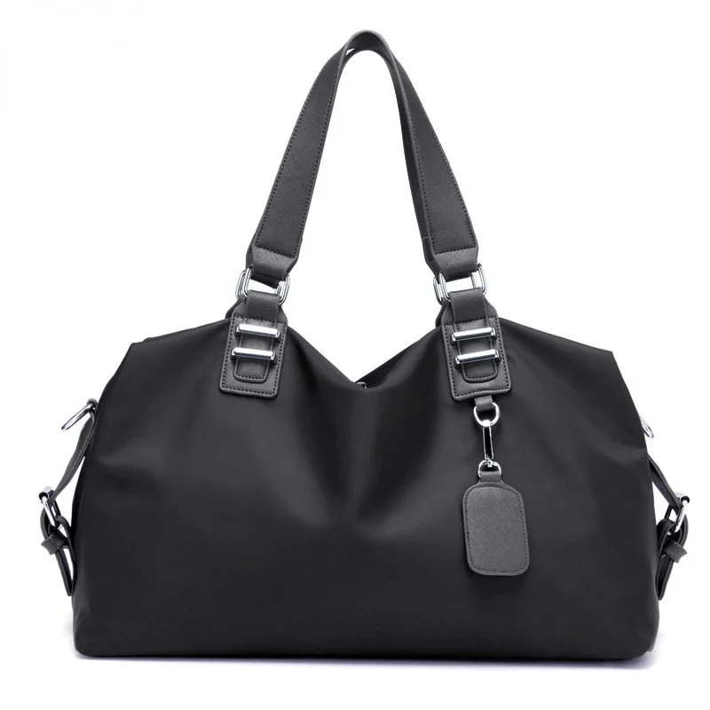 

Female Bag New Portable Canvas Bag Waterproof Nylon Shoulder Messenger Bag Fashion All-match Oxford Cloth Simple Big Bag
