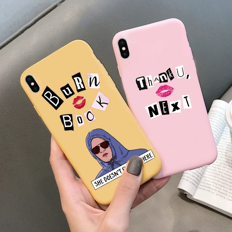 Спасибо следующий чехол для телефона из ТПУ карамельного цвета Ariana Grande iphone X 7 XS XR