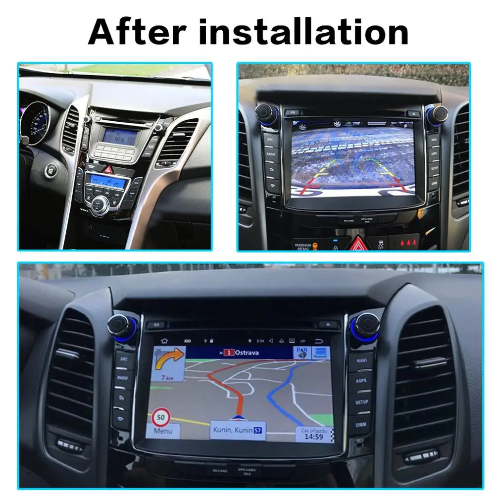 Android10.0 4 + 64 ГБ Автомобильный dvd плеер для Hyundai I30 Elantra GT 2012 2013 2014 2015 2016 автомобильный