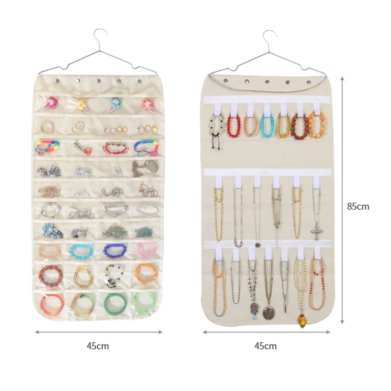 

Large Mesh Cloth Box Storage Hanging Bag Wall-mounted Sundries Organizer Holder Room Shoes Slippers Storage Bag