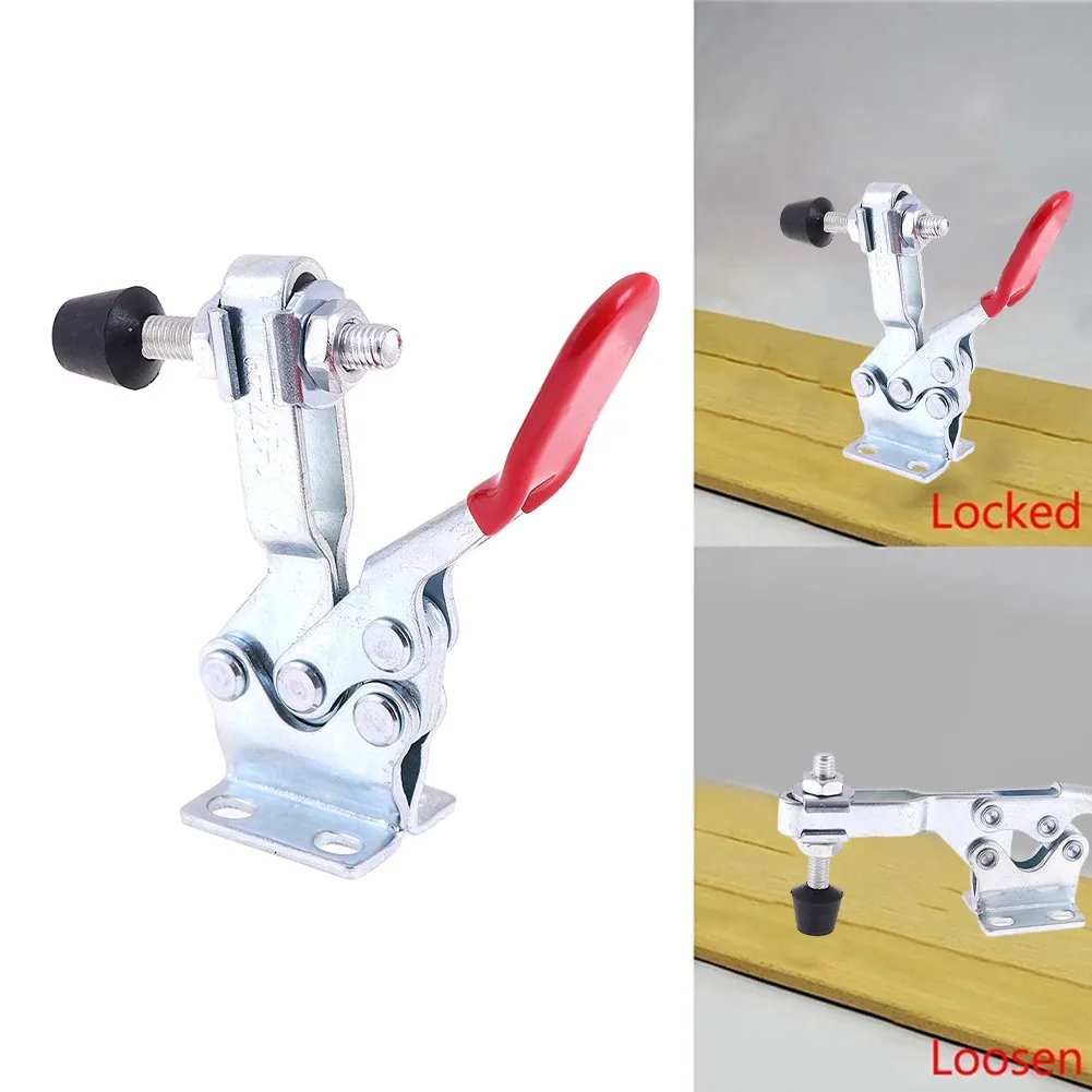 

Toggle Clamp 227KG Holding Capacity Quick Release Vertical Type GH-225D Electronic Equipment Assembly