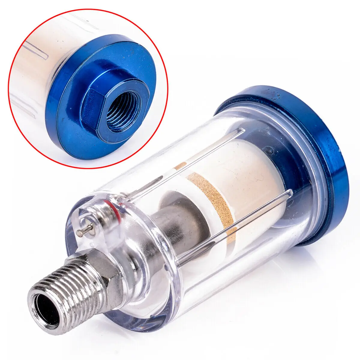 

1/4 \\\\\\\" Interface Oil-water Filter Oil water separator Air Automotive Filter Supplies 1/4\\\\\\'\\\\\\'