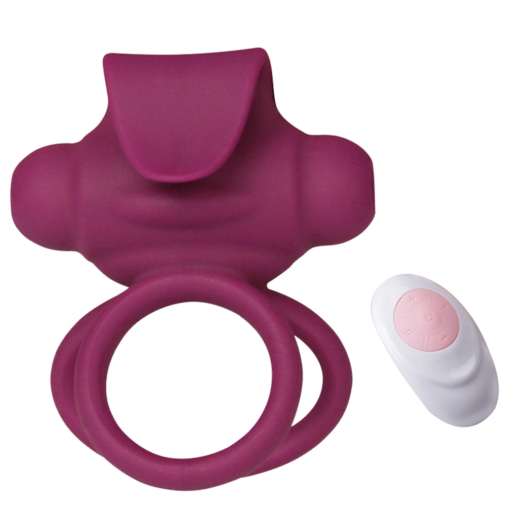 USB беспроводное удаленное кольцо для пениса вибратор мужчин Силиконовое