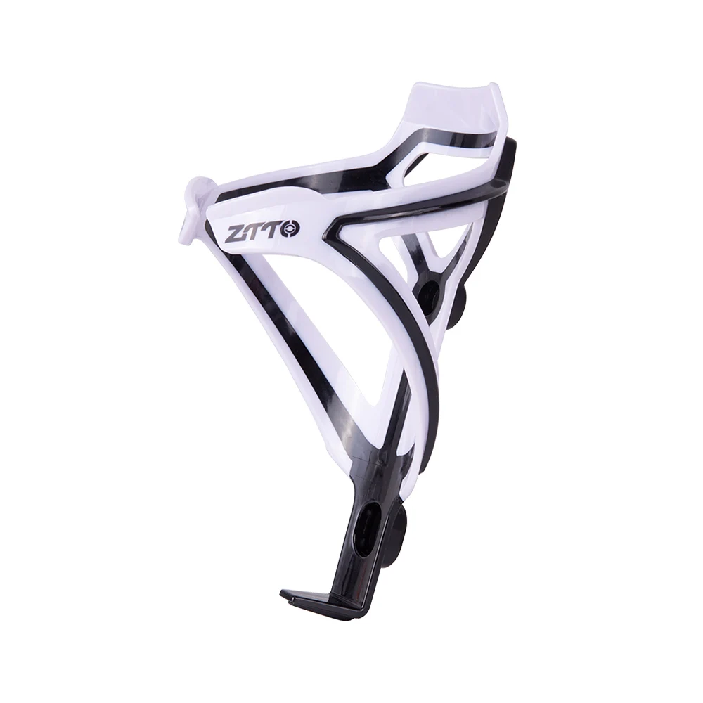 White ZTTO MTB бутылочная клетка для воды дорожный велосипед держатель для бутылки высокопрочный Сверхлегкий пластик аксессуары для горного велосипеда - Цвет: White