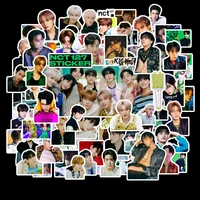 kpop 100 pieces of nct127sticker peripheral ins stickers luggage stickers decorative computer stickers li taeyong and li mack