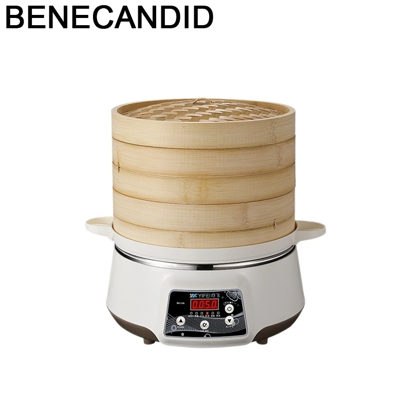 

Vapeur Electrica Multifuncional Olla Arrocera Panela Heated Container Pot Restaurant Equipment Warmer Er Electric Food Steamer