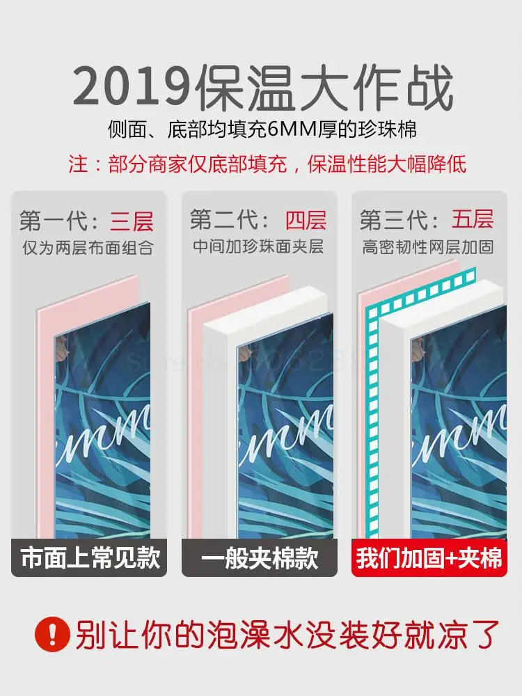 Дрожащая ванна взрослая Складная сетка красная домашняя портативная утолщенная