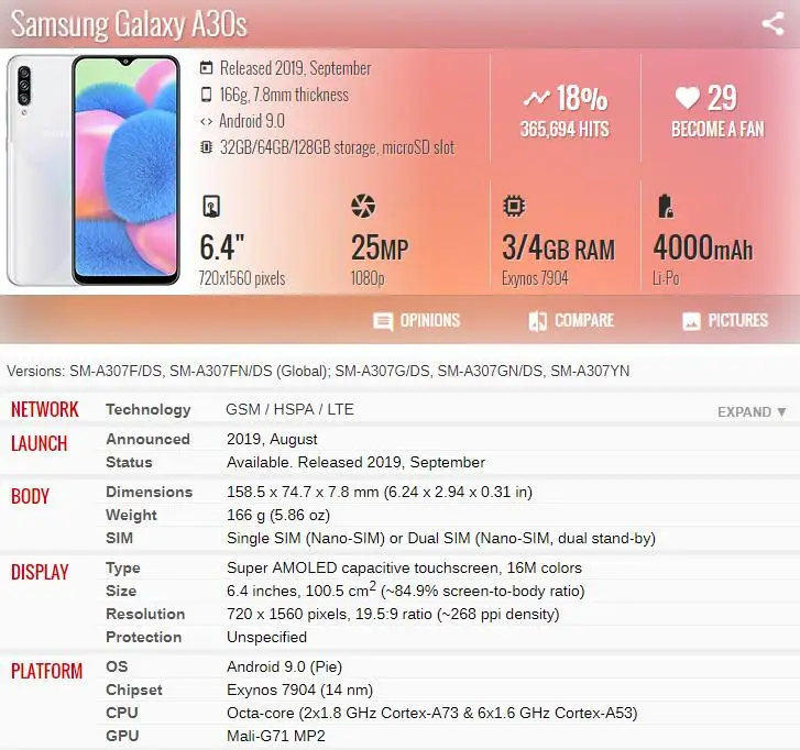 Оригинальный ЖК дисплей Super Amoled для Samsung Galaxy A30s A307F A307FN A307G A307GN A307YN экран Pantalla новый