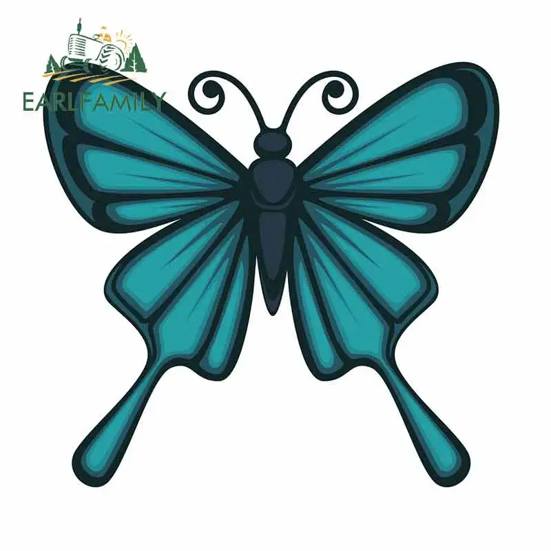 

Наклейки для автомобиля, 13 см х 12,1 см, с бабочкой и большими крыльями