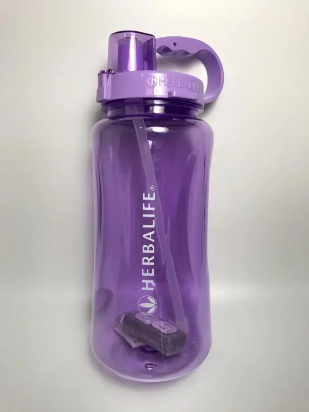 1000 мл/2000 мл 7 цветов Herbalife питание 24 часа посуда для напитков протеиновый шейкер Кемпинг Пешие Прогулки соломенная бутылка для воды космическая бутылка
