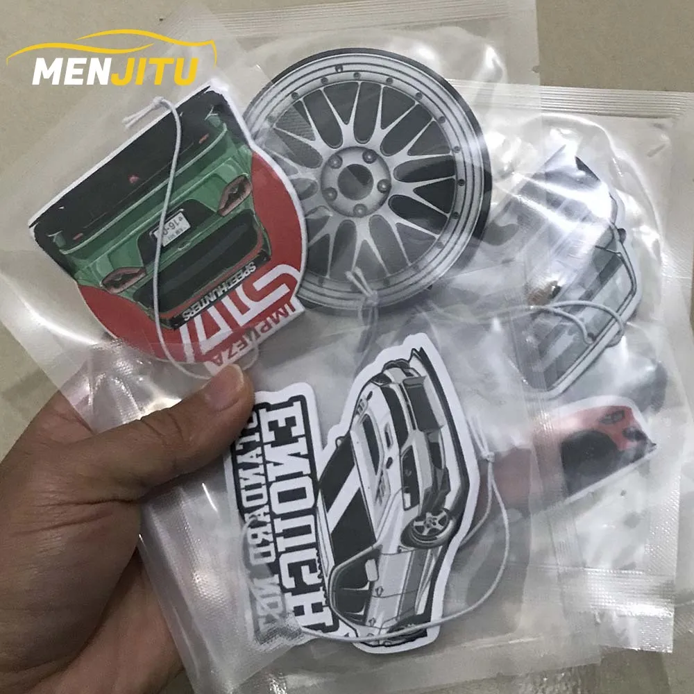 Освежитель воздуха JDM для спортивных автомобилей подставка из твердой бумаги с