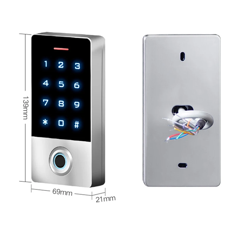 RFID автономный контроль доступа IP68 Водонепроницаемый сенсорный контроллер