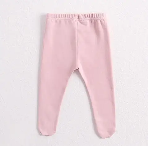 4 шт./лот одежда для малышей штаны девочек Одежда маленьких однотонные детские в