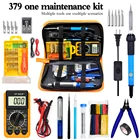 Термостат 60 Вт, 379, с переключателем, паяльник, мультиметр с цифровым дисплеем, набор для ремонта и сварки электрика