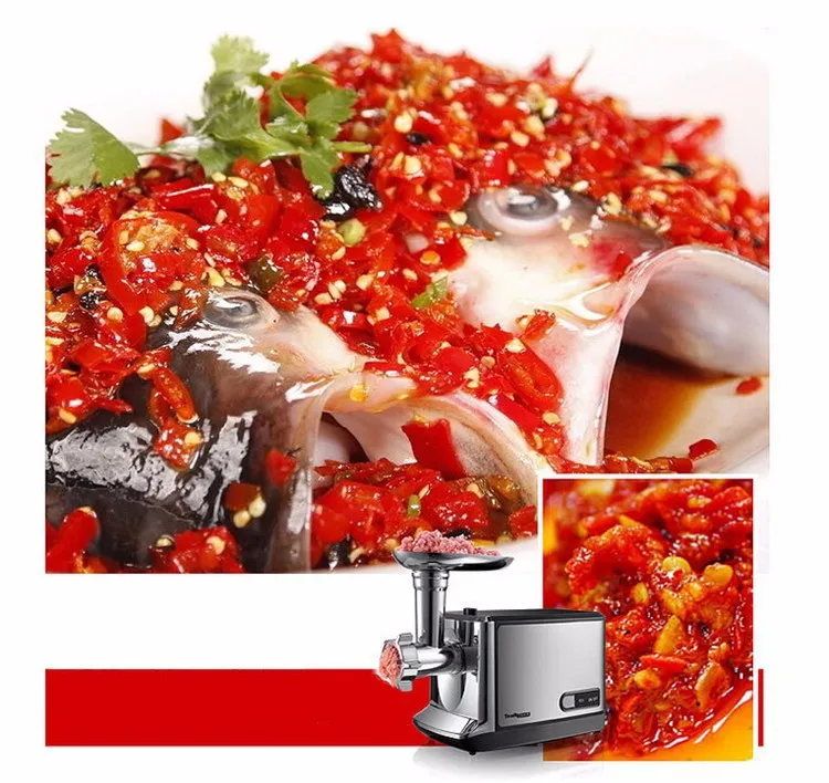 Бытовая мясорубка Электрический ремешок для мяса из нержавеющей стали